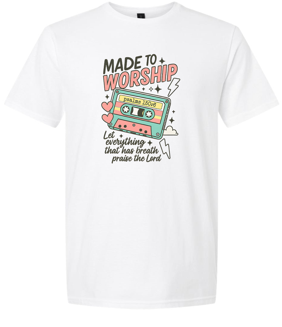 Made to Worship Adult Gildan Soft Shirt