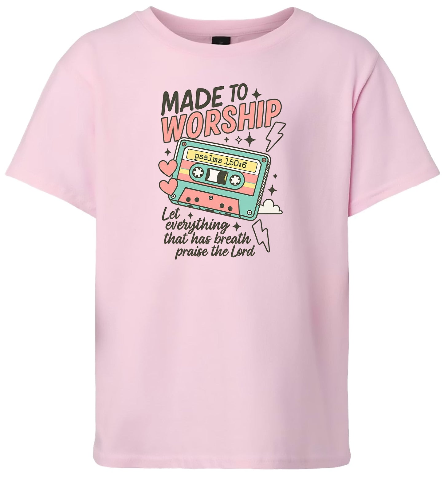 Made to Worship Children's Gildan Soft Shirt