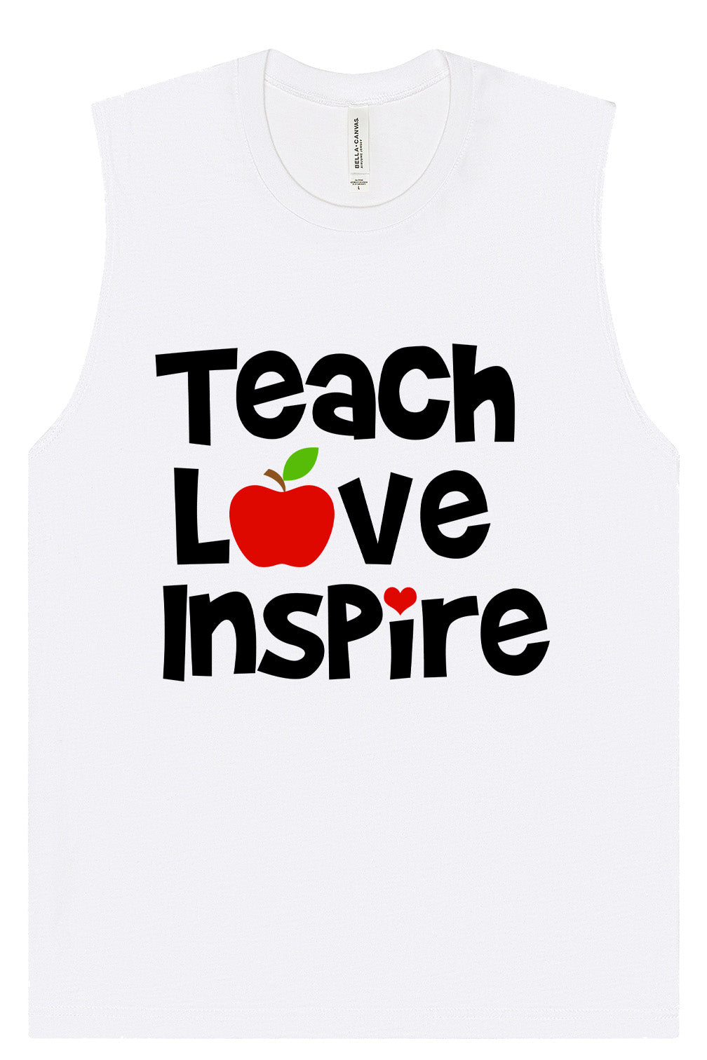 Teach Love Inspire Muscle Tank