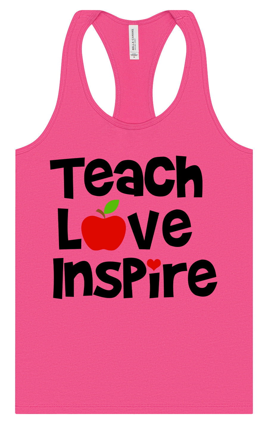Teach Love Inspire Women's Racerback Tank