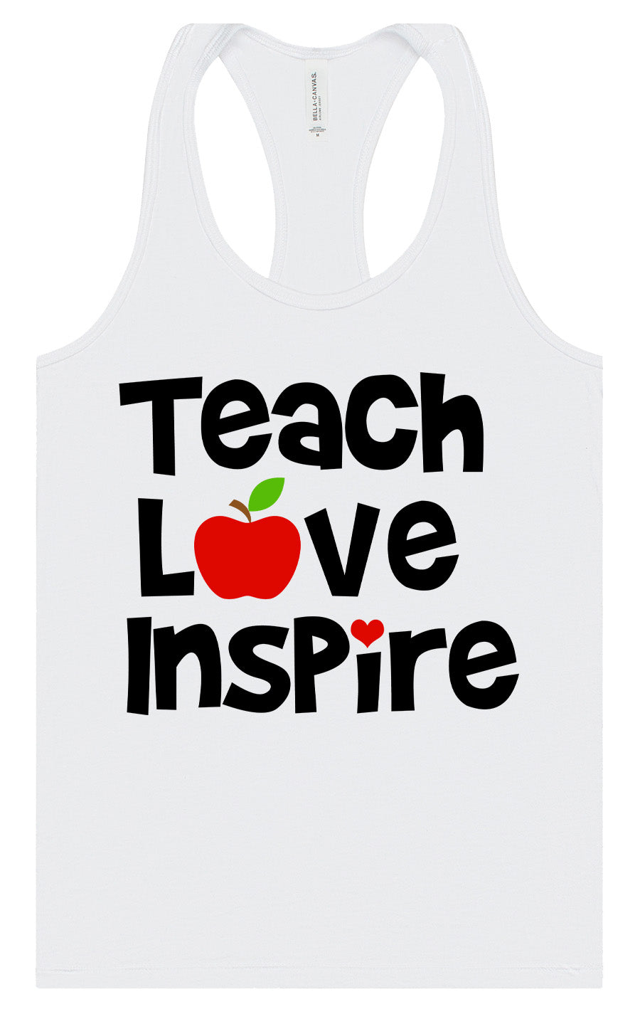 Teach Love Inspire Women's Racerback Tank