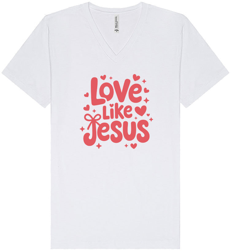 Love Like Jesus Unisex V-Neck Shirt