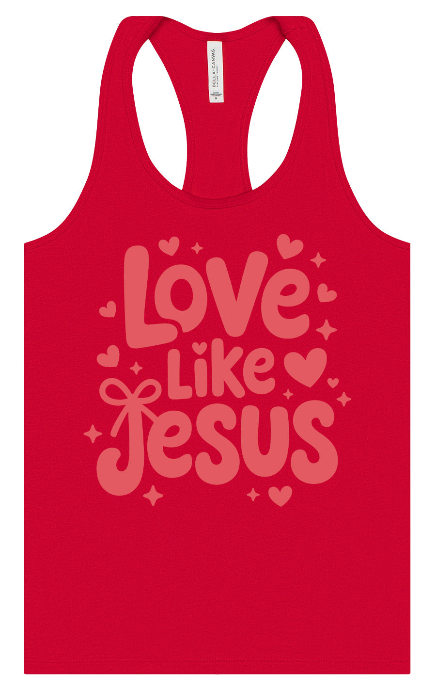 Love Like Jesus Women's Racerback Tank