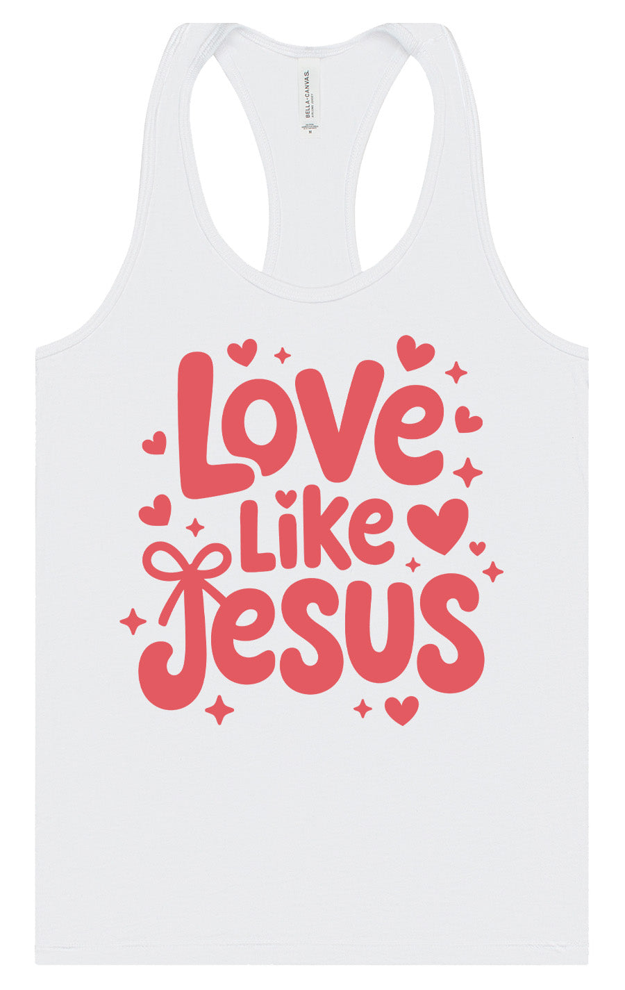 Love Like Jesus Women's Racerback Tank
