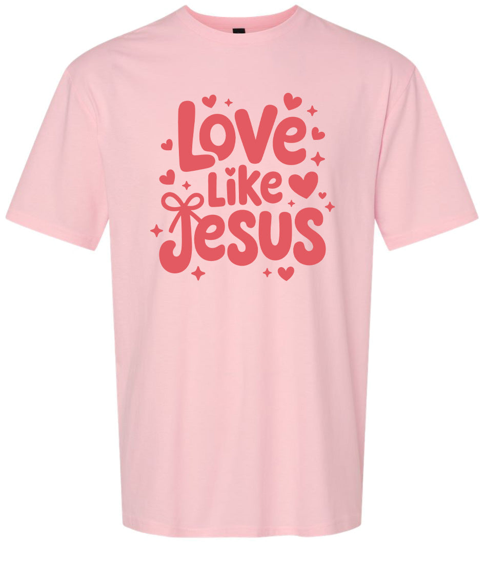 Love Like Jesus Adult Gildan Soft Shirt