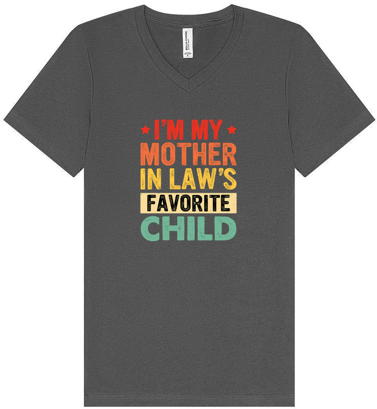 Mother in Laws Favorite Unisex V-Neck Shirt