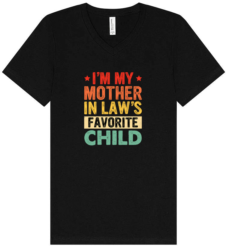Mother in Laws Favorite Unisex V-Neck Shirt