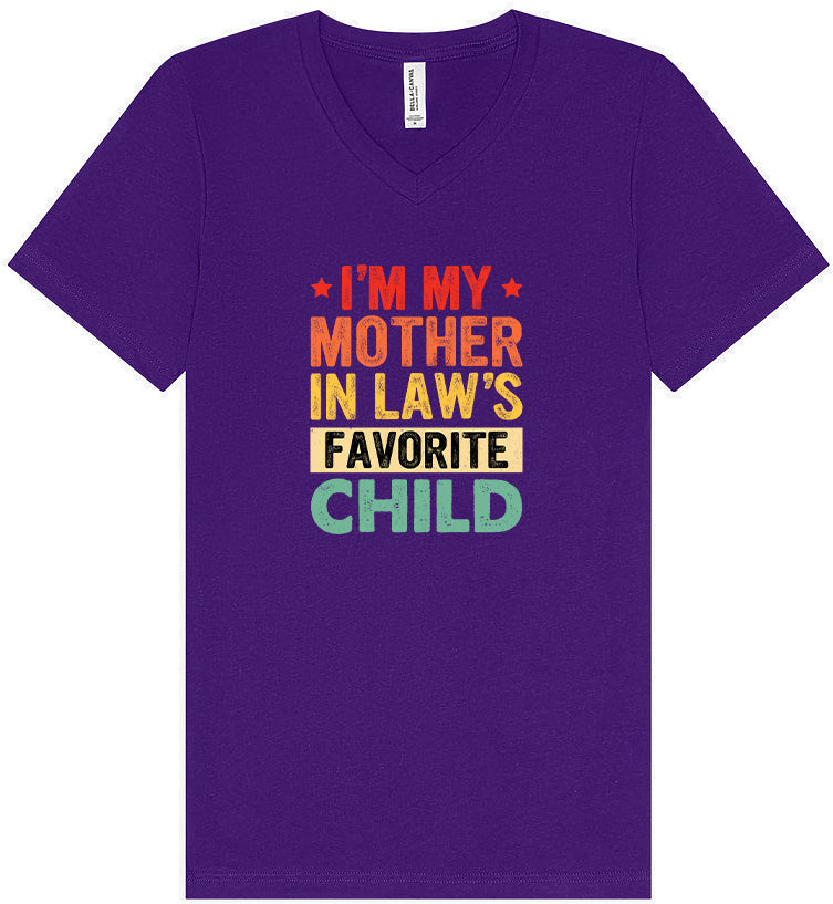 Mother in Laws Favorite Unisex V-Neck Shirt