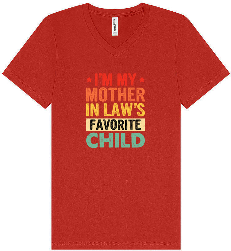 Mother in Laws Favorite Unisex V-Neck Shirt
