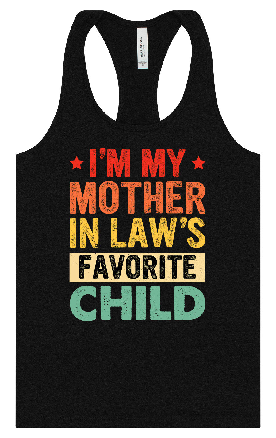 Mother in Laws Favorite Women's Racerback Tank