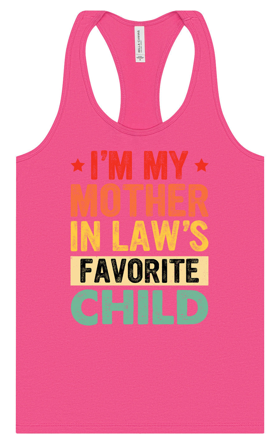 Mother in Laws Favorite Women's Racerback Tank