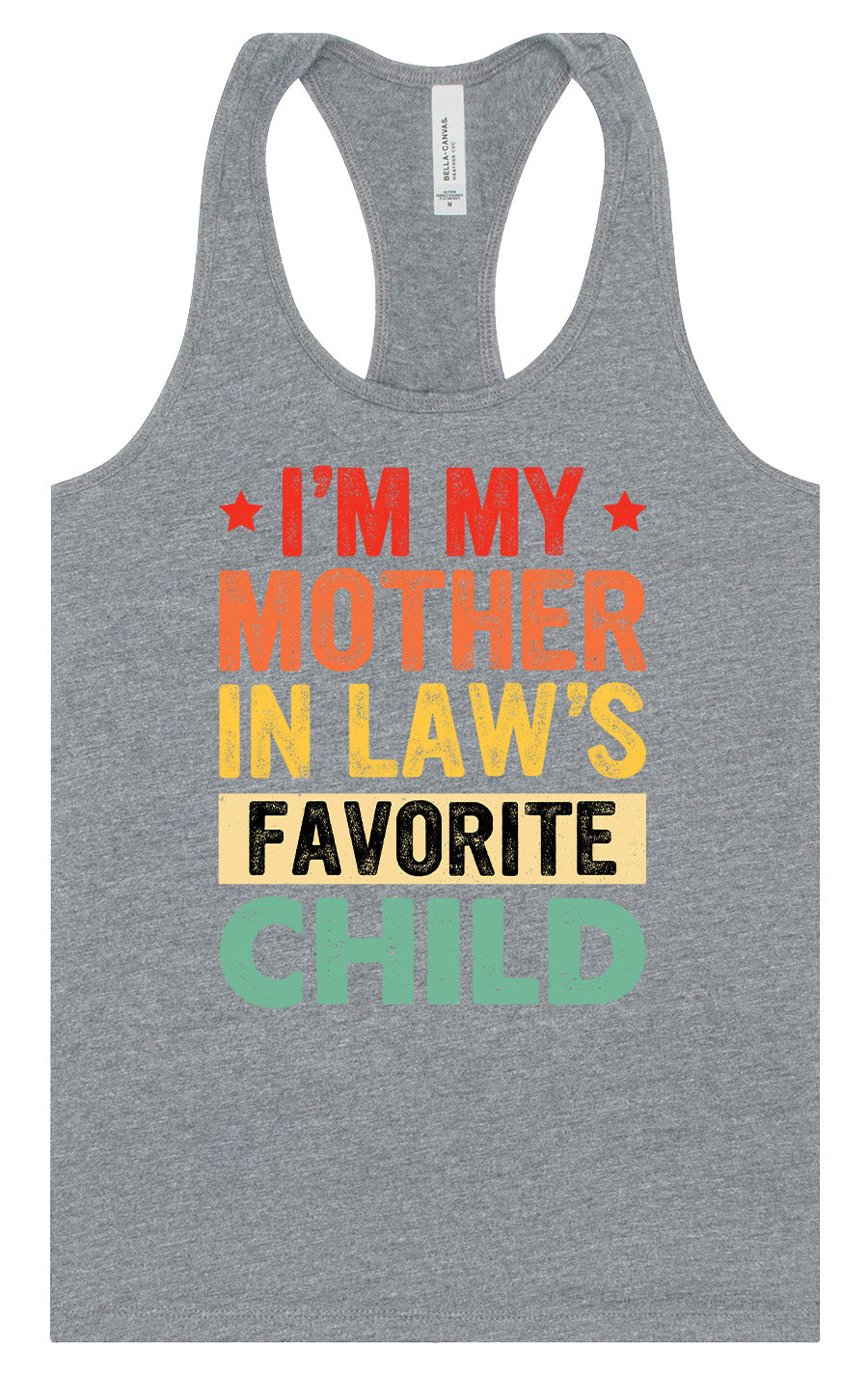 Mother in Laws Favorite Women's Racerback Tank