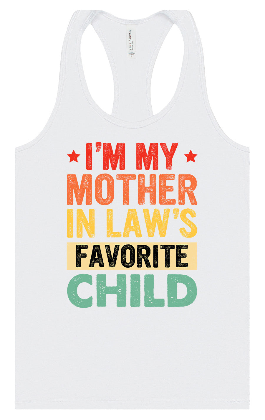 Mother in Laws Favorite Women's Racerback Tank