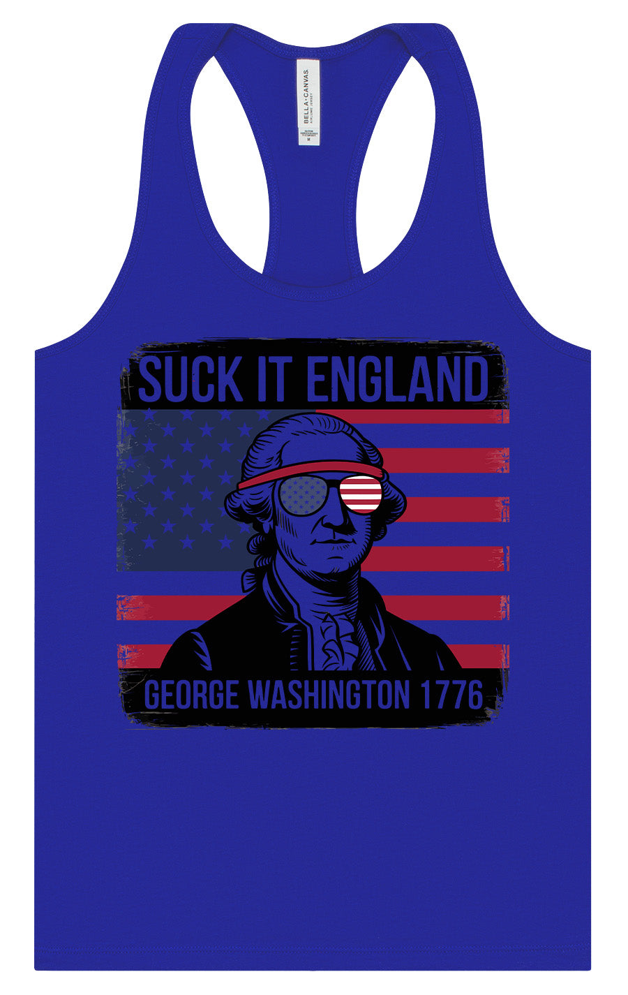 Suck it England Women's Racerback Tank
