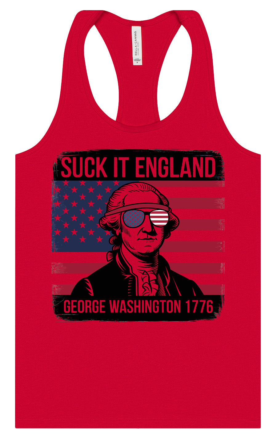 Suck it England Women's Racerback Tank