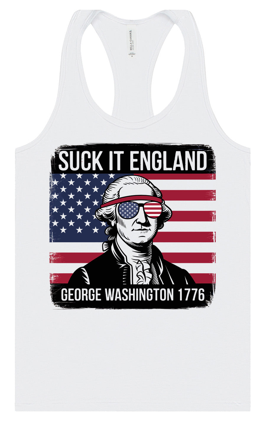 Suck it England Women's Racerback Tank