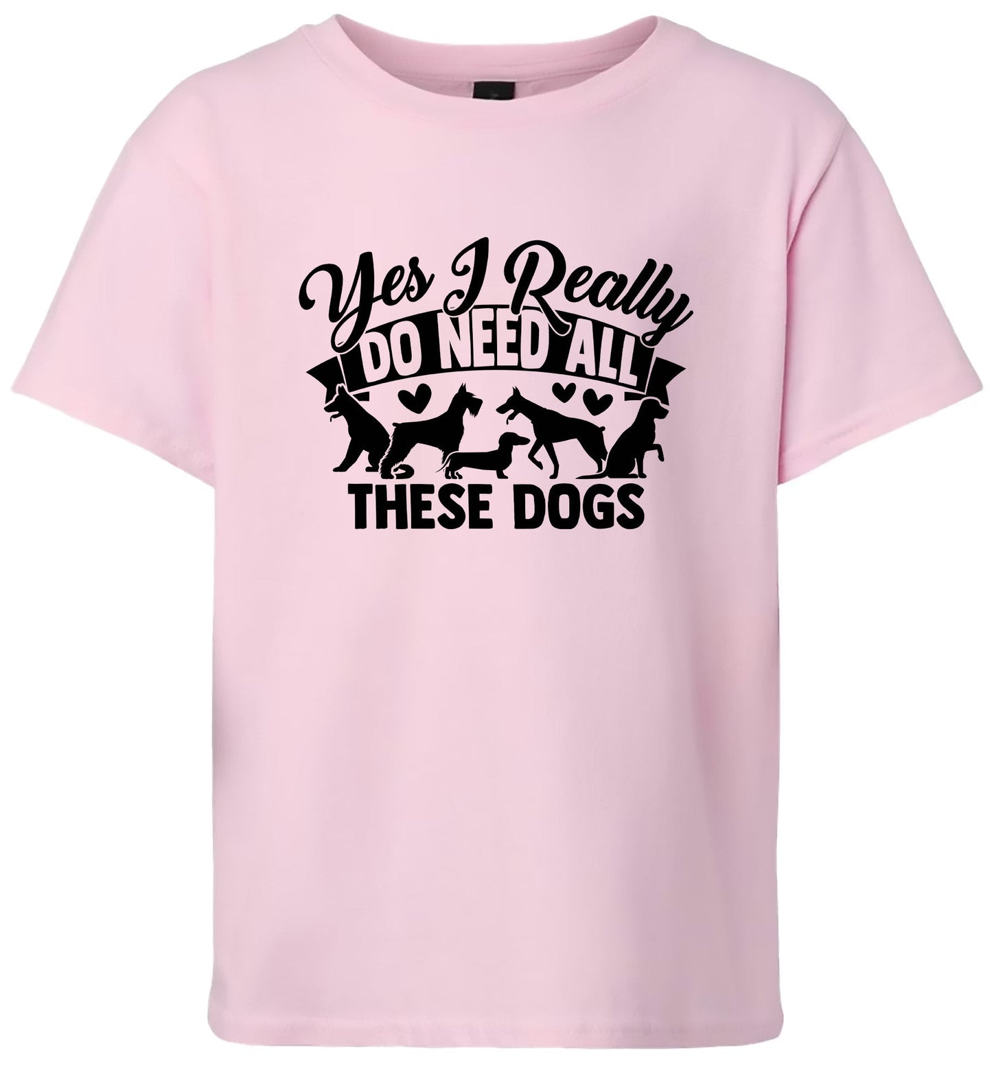 Really Do Need All These Dogs Children's Gildan Soft Shirt