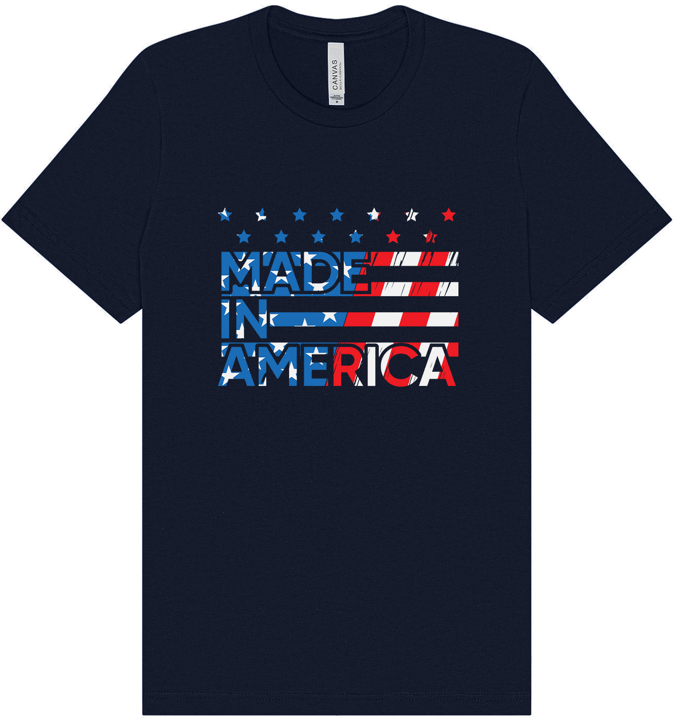 Made in America Adult Bella Canvas Shirt