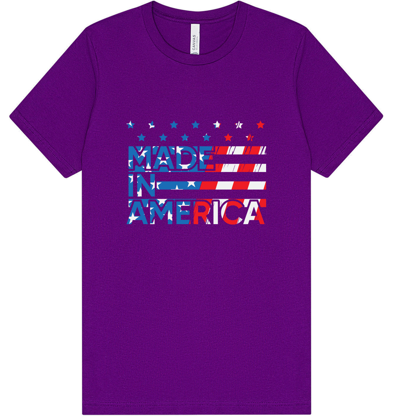 Made in America Adult Bella Canvas Shirt