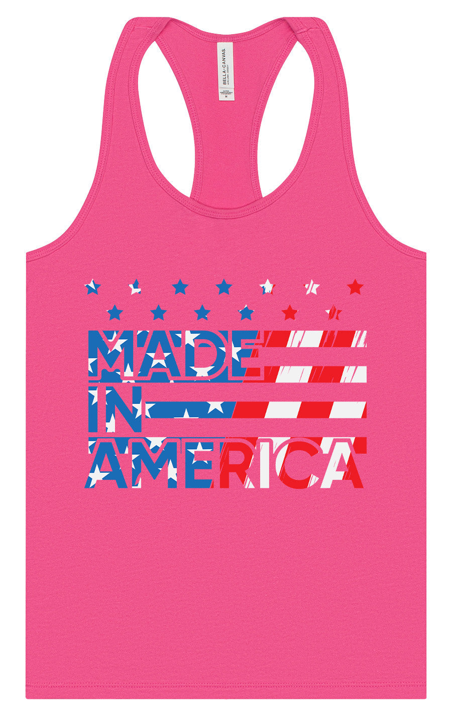 Made in America Women's Racerback Tank