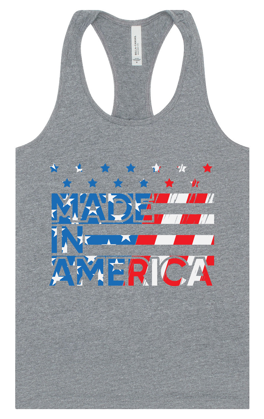 Made in America Women's Racerback Tank