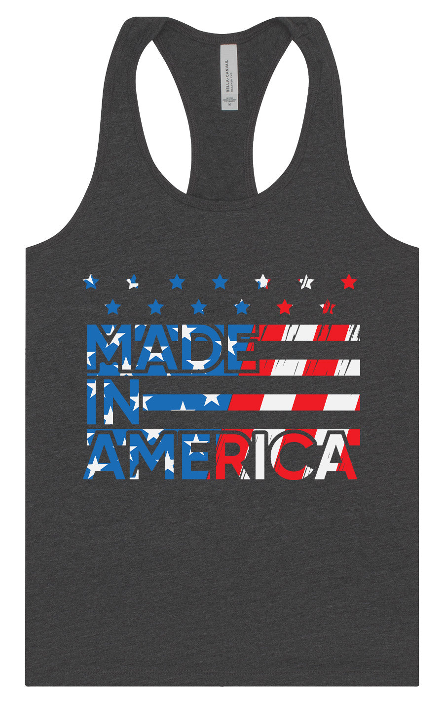 Made in America Women's Racerback Tank