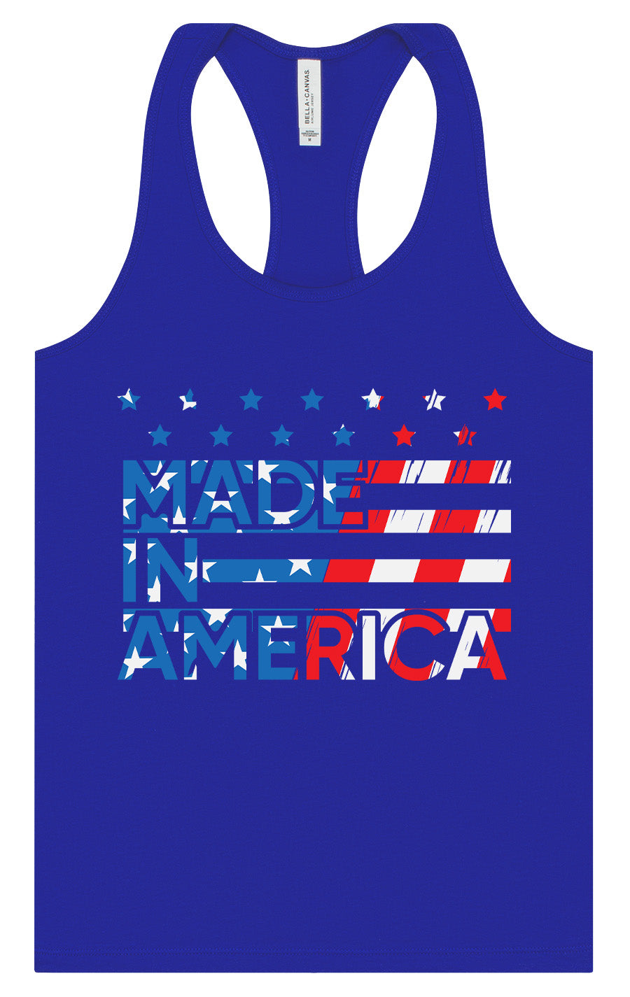 Made in America Women's Racerback Tank