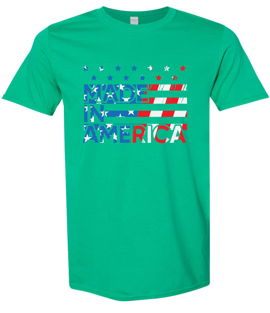Made in America Adult Gildan Soft Shirt