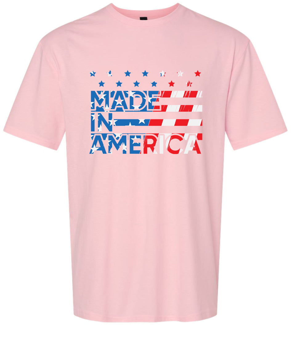 Made in America Adult Gildan Soft Shirt