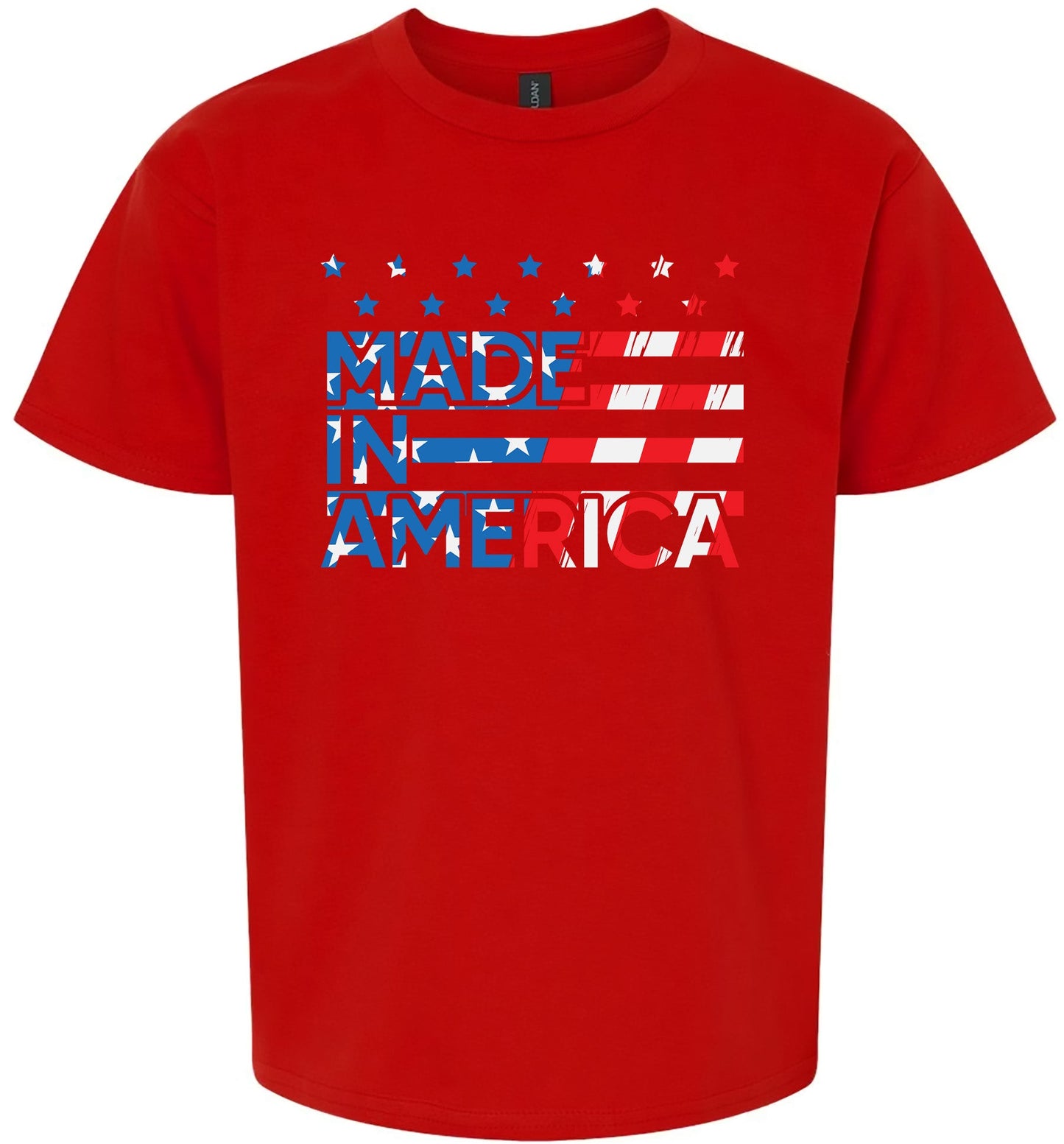 Made in America Children's Gildan Soft Shirt
