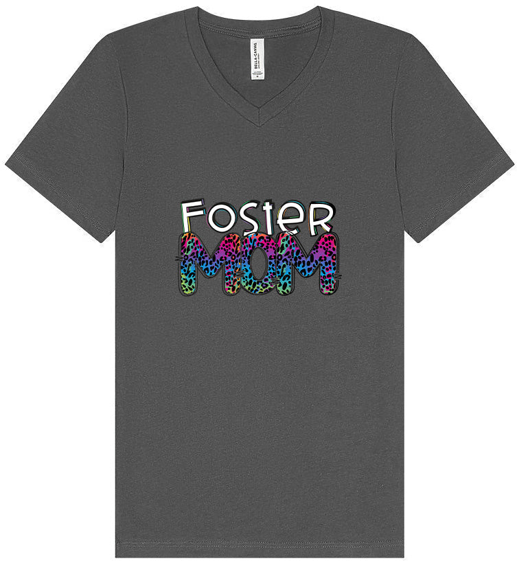 Foster Mom Unisex V-Neck Shirt