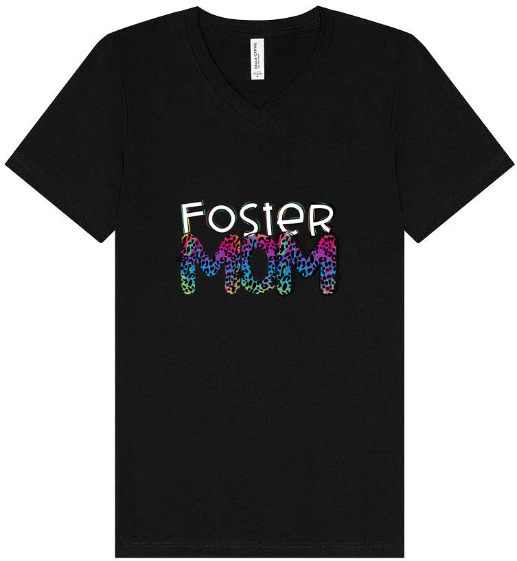 Foster Mom Unisex V-Neck Shirt