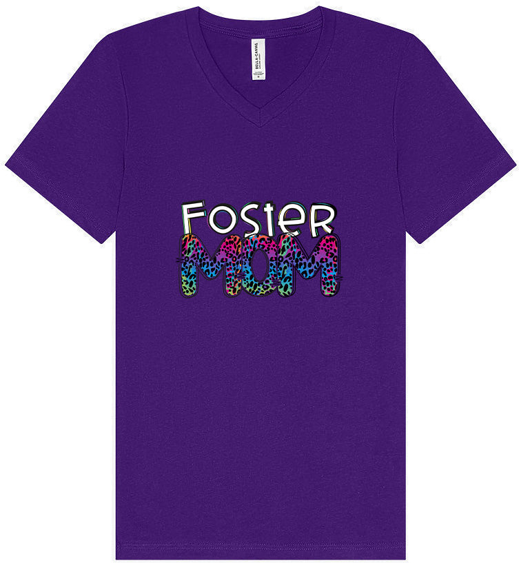 Foster Mom Unisex V-Neck Shirt