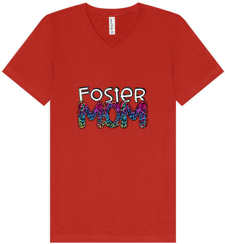 Foster Mom Unisex V-Neck Shirt