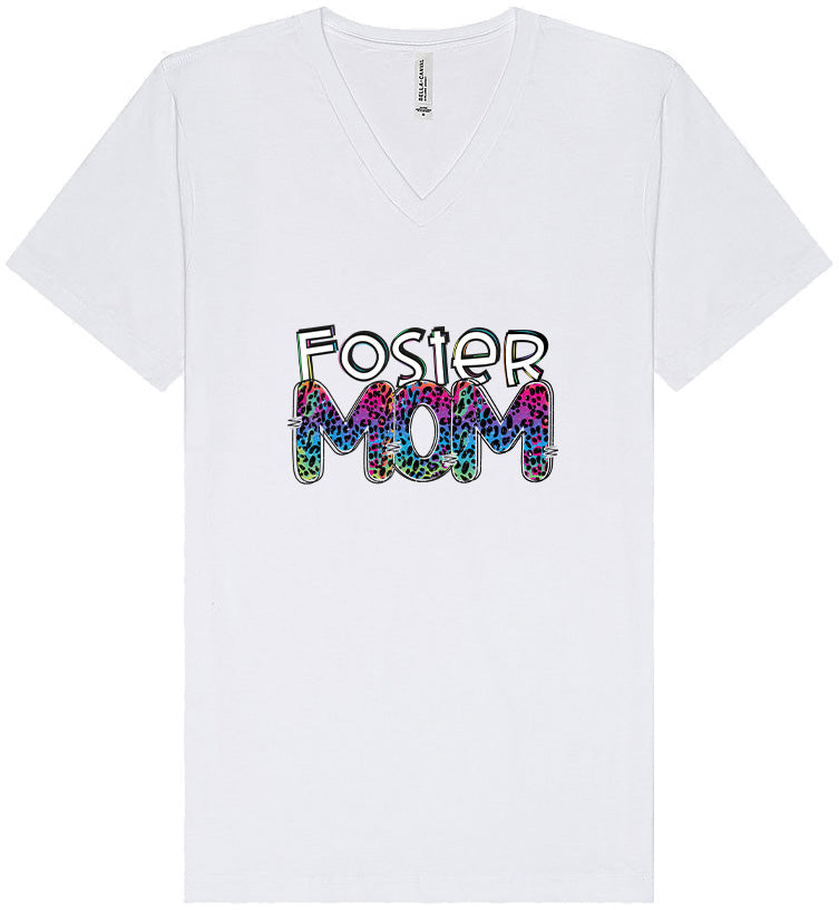 Foster Mom Unisex V-Neck Shirt