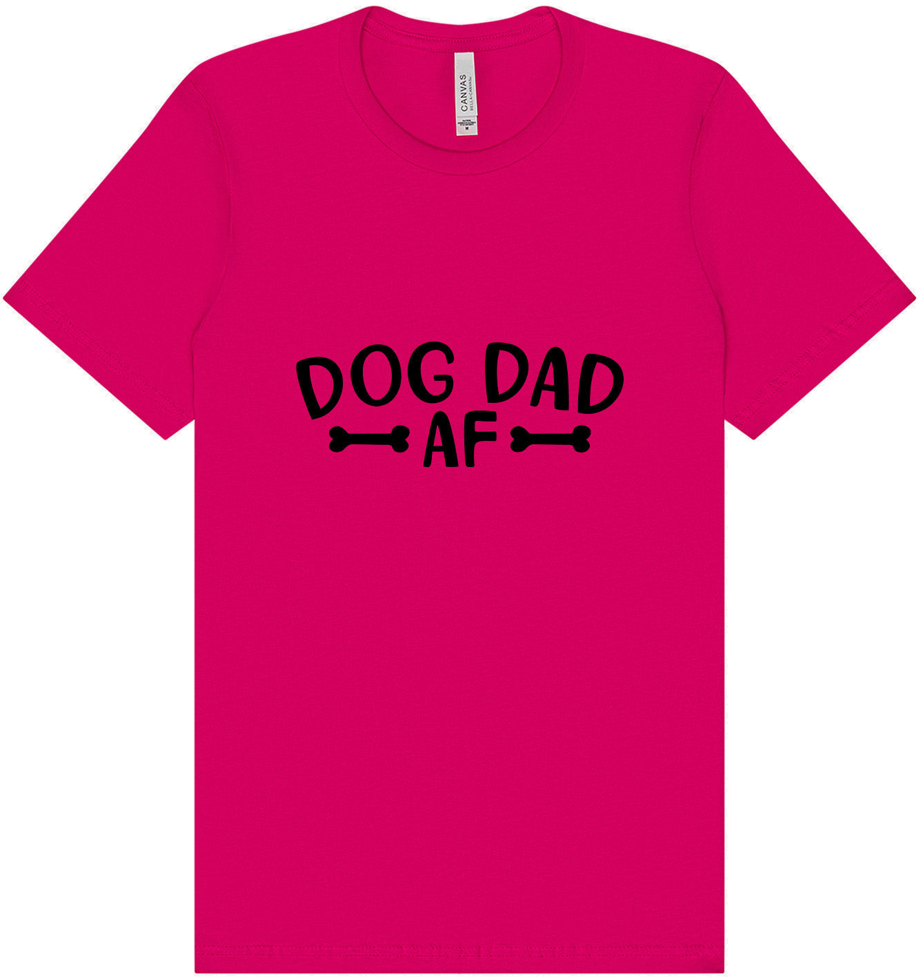 Dog Dad AF Adult Bella Canvas Shirt