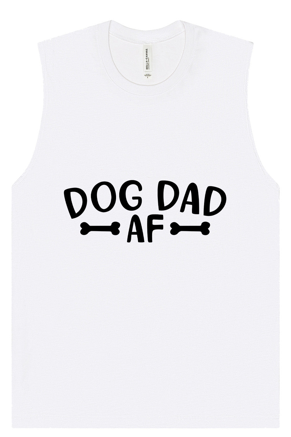 Dog Dad AF Muscle Tank