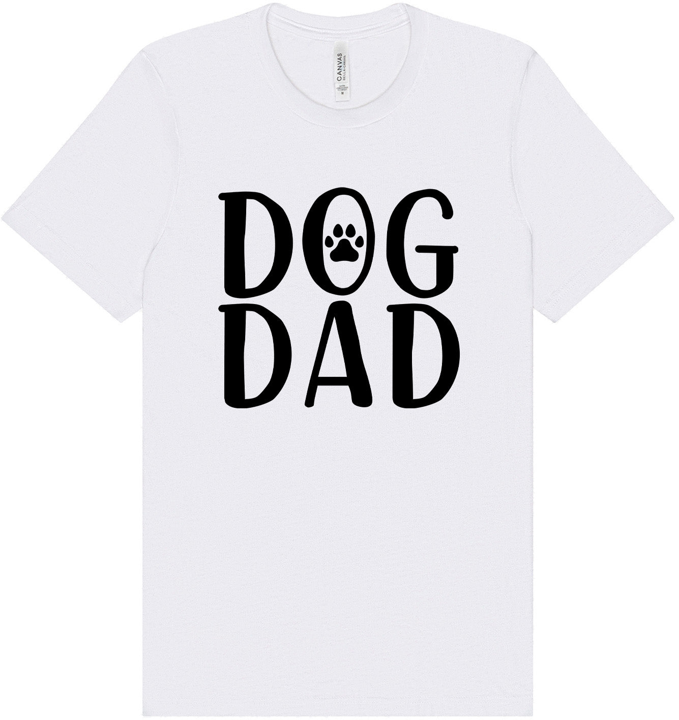 Dog Dad Adult Bella Canvas Shirt