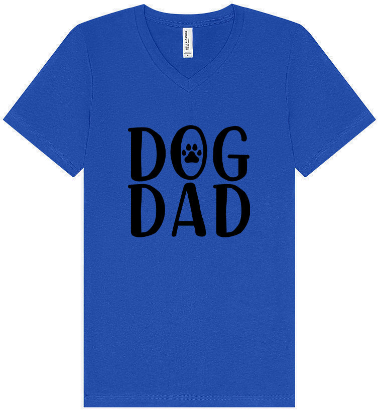 Dog Dad Unisex V-Neck Shirt