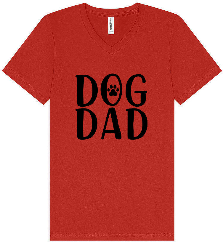 Dog Dad Unisex V-Neck Shirt