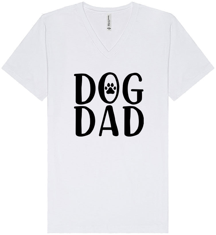 Dog Dad Unisex V-Neck Shirt