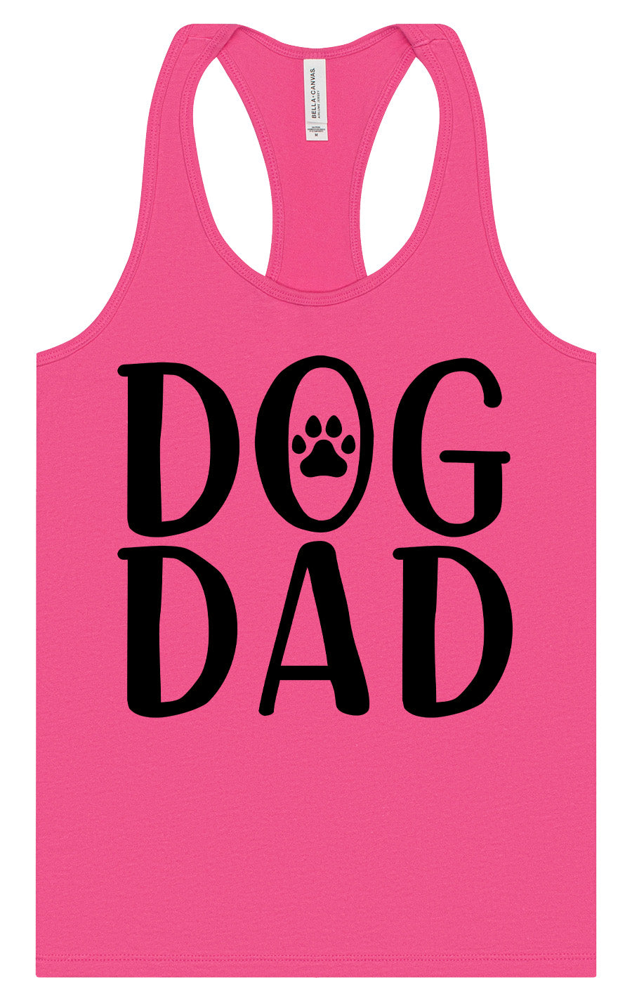 Dog Dad Women's Racerback Tank