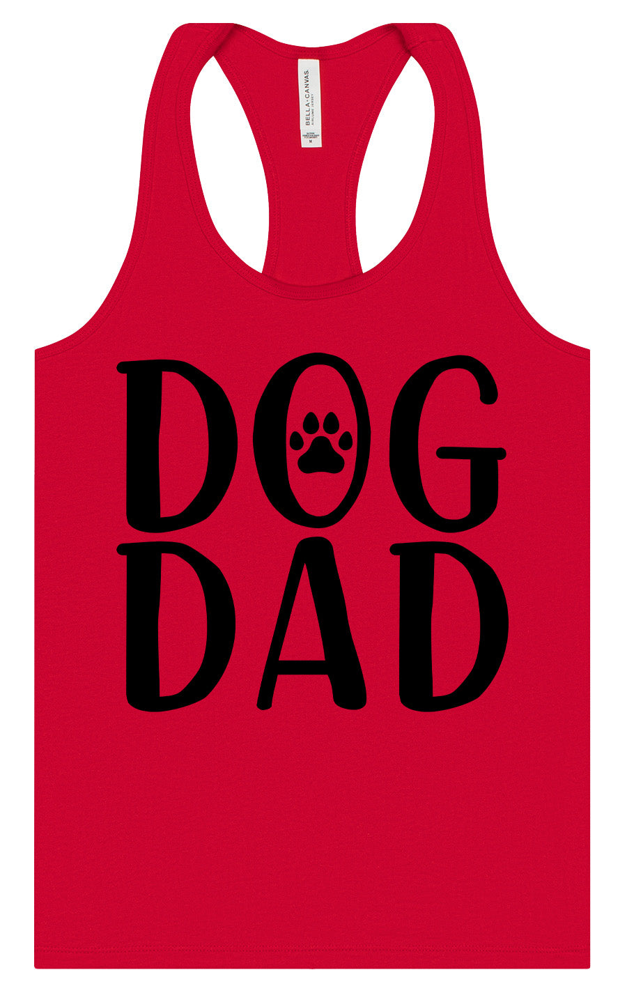 Dog Dad Women's Racerback Tank