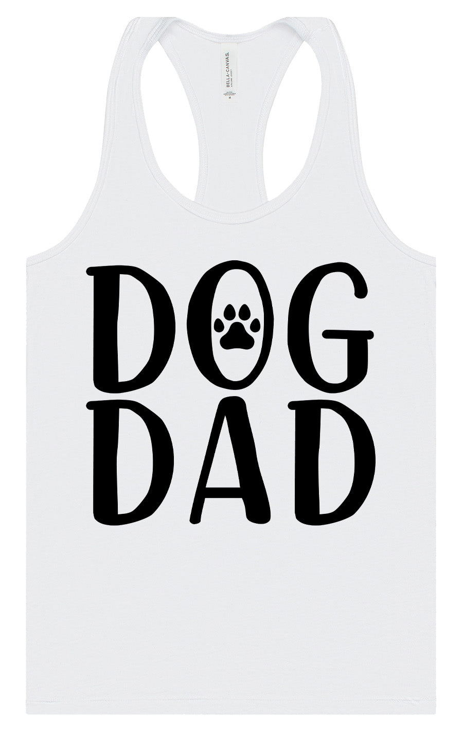 Dog Dad Women's Racerback Tank