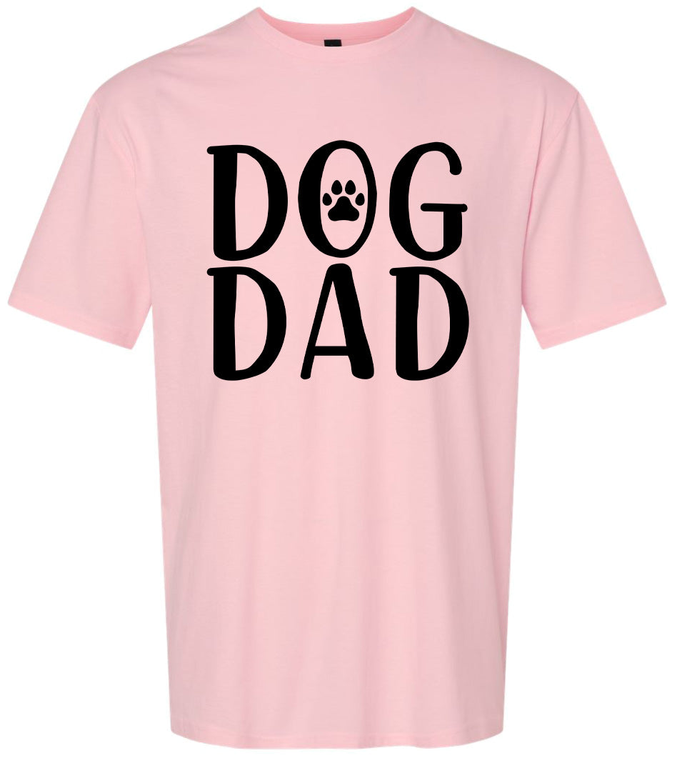 Dog Dad Adult Gildan Soft Shirt