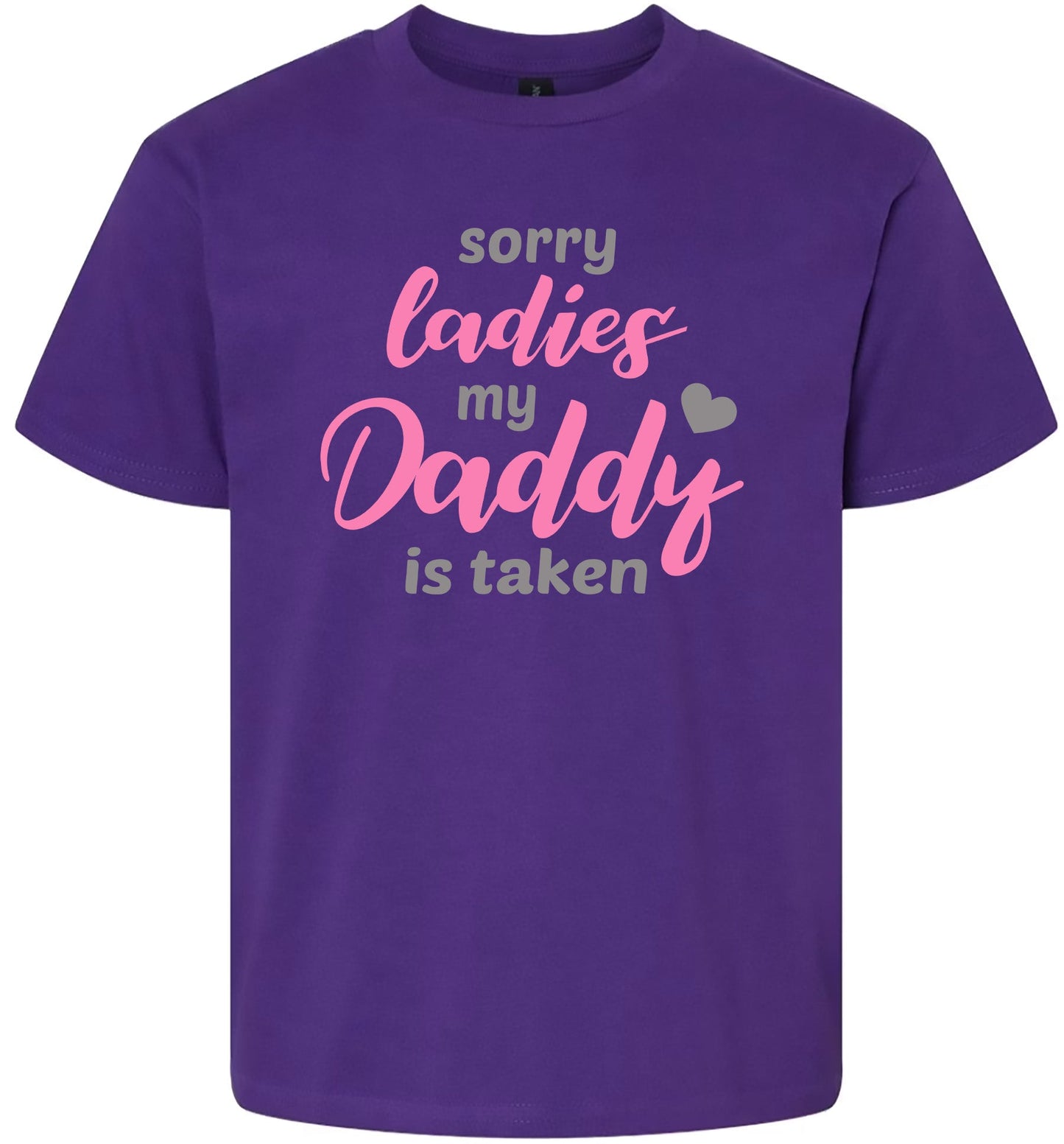 Daddy is Taken Children's Gildan Soft Shirt