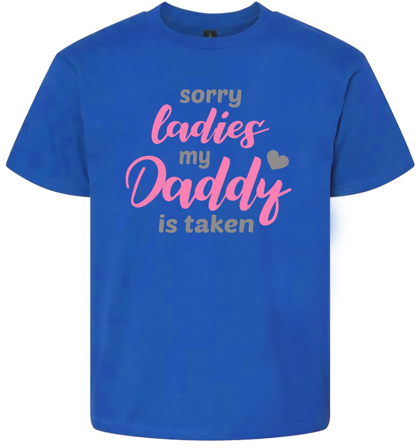 Daddy is Taken Children's Gildan Soft Shirt