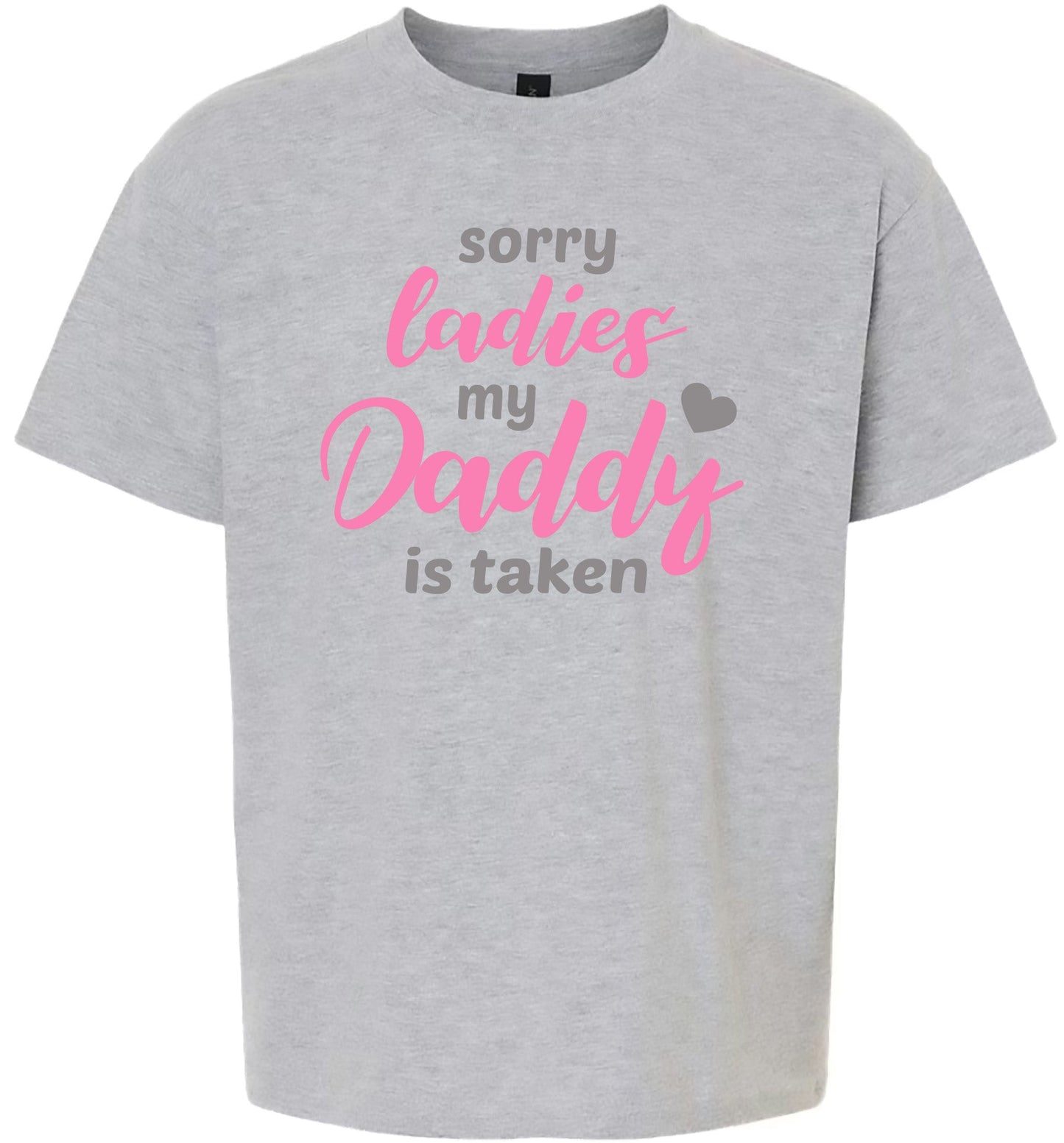 Daddy is Taken Children's Gildan Soft Shirt