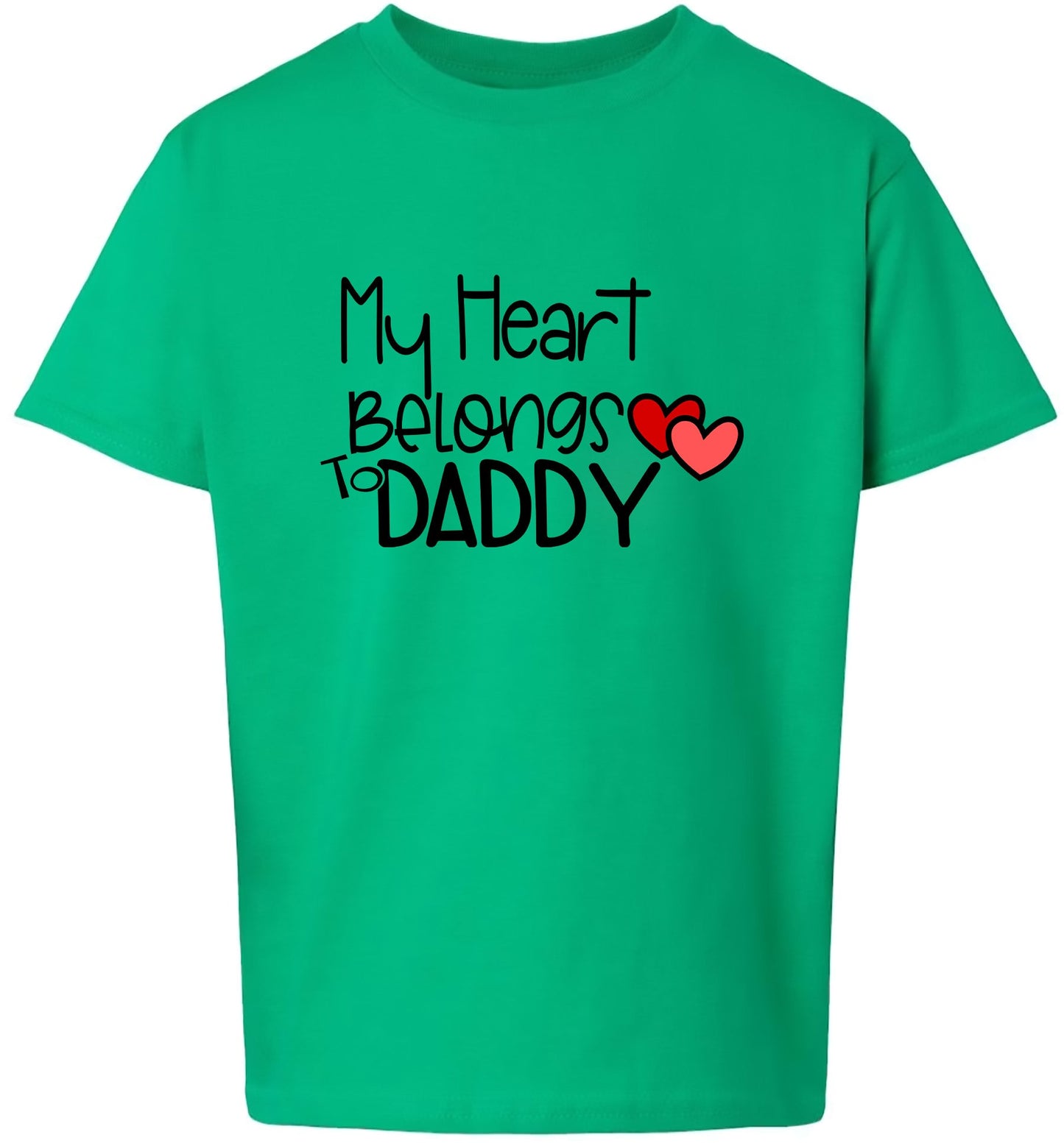 My Heart Belongs to Daddy Children's Gildan Soft Shirt