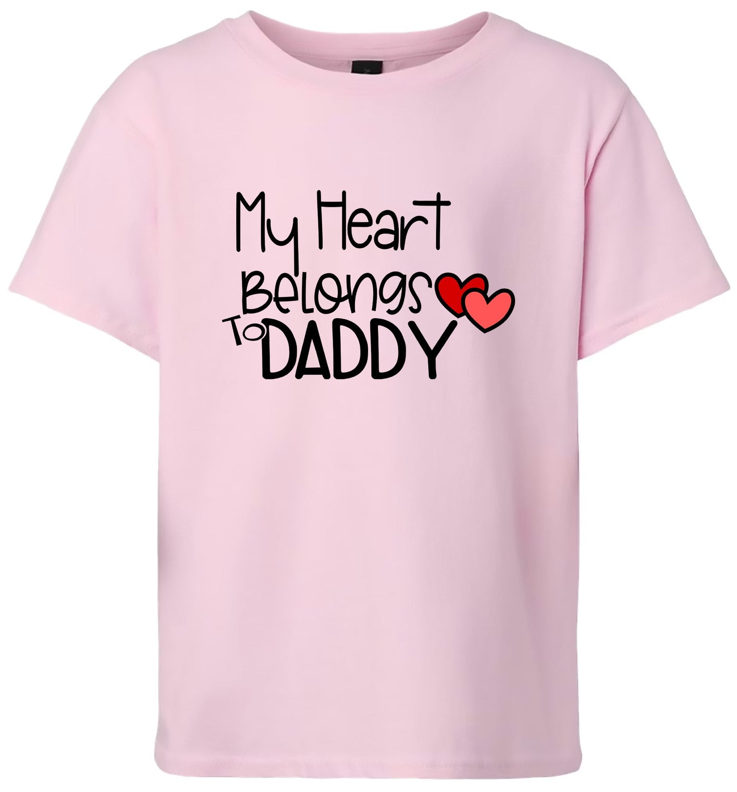 My Heart Belongs to Daddy Children's Gildan Soft Shirt